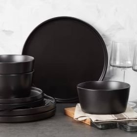16-Piece Stoneware Dinnerware Set  - Service for 4