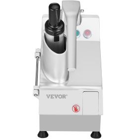 Food Processor Vegetable Chopper w/ 6 Blades Food-Grade Stainless Steel Blender