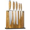 6-Piece Knife Set with Magnetic Wood Block