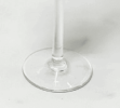 Oval Halo Plastic Champagne Flutes Set of 4 (4oz), Unbreakable Mimosa Glasses Plastic Champagne Glasses, Acrylic Wedding Champagne Flutes