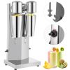 VEVOR Milkshake Maker Kit, Stainless Steel Electric Milkshake Maker, 180W Milkshake Machine, Double Head Classic Milkshake Maker with 800ml Cup, Silve