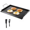 24x16 in Flat Top Griddle Carbon Steel Universal BBQ Grill Pan Cookware