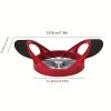 Apple Slicer Corer, Stainless Steel Upgrade 12 Sharp Apple Slicer Large, Ergonomic Plastic Handle Non-slip And Easy To Hold, Kitchen Fruit Divider Rus