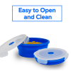 GLIDER S10 Blue Bento Premium Lunch Box & Food Storage Container
