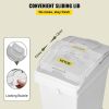 VEVOR Ingredient Bin, 5.2 Gallons Capacity Ingredient Storage Bin, 3 Pcs/Set, PP Material Flour Bins On Wheels