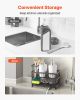 Kitchen Sink Caddy Organizer Sponge Holder for Kitchen Essentials Storage