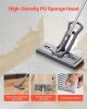 VEVOR Sponge Mop, High-Density PU Sponge Mop with 1 Pcs Sponge Mop Replacement , Easy to Squeeze Sponge Mop with Hook & Loop for Head Change, Fit for