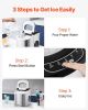 Portable Countertop Ice Maker 33Lbs/24H Self-Cleaning with Scoop Basket Home Bar