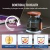 VEVOR Hydrogen Water Cup, 400 ml / 14.1 oz Hydrogen Generator, SPE Technology Portable Hydrogen Water Ionizer Machine with Wireless Charging Base, Hyd