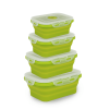 GLIDER S20 Black Bento Premium Lunch Box & Food Storage Container