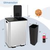2 x 8 Gal Dual Compartment Trash Can Kitchen Trash Can
