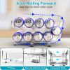 Adjustable Soda Can Organizers Set Of 2Packs 2-Tier Pop Can Holders Beverage Dispensers For Fridge Pantry Cabinet 7º Slope Auto Rolling GPCT5194