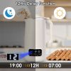 27OZ Nut Milk Maker with 12Hours Delay Function Self-Cleaning Keep Warm Automatic Soy Milk Maker Machine for Homemade Soya Milk Rice Paste Juice Corn