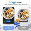 KOIOS Food Scale, 33lb/15kg Digital Kitchen Scale Grams and Ounces for Cooking Baking, 1g/0.1oz Precise Graduation, Type-C Charging, Tare Function