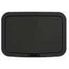 Touchless Automatic Kitchen Trash Can, 13.2 Gallon, Plastic Motion Sensor Garbage Bin with Soft-Close Lid, Black