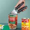 "Heavy-Duty Smooth-Edge Can Opener – Ergonomic Bottle Opener Combo"