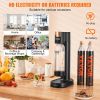 VEVOR Sparkling Water Maker, Soda Maker Machine for Home Carbonating, Seltzer Water Starter Kit with BPA-free 1L PET Bottle, 2 CO2 Cylinders, Compatib