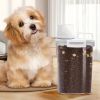 Airtight Food Storage Container with Secure-Lock Lid - BPA-Free Plastic, Clear & Stackable, Leakproof Design for Dry Foods, Flour, Rice, Cereal - Perf