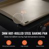 VEVOR Commercial Griddle, 22.4" Heavy Duty Manual Flat Top Griddle, Countertop Gas Grill with Non-Stick Cooking Plate, Steel LPG Gas Griddle, H-Shaped