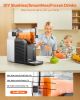 2L Slushy Machine No Ice Needed Frozen Drink Maker 6 Preset Programs for Home