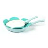 HAWOK Kitchen Ceramic Non-stick coating Induction Cookware Sets - 15 Piece pressed Aluminum Pots and Frying Sauce Pans Set with BAKELITE Handles and G