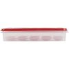 4 Pack Egg Keeper Food Storage Container, Clear/Red, 1 Count