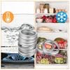 24 Pcs Regular Mouth Canning Jar Metal Rings Split-Type Jar Bands Replacement
