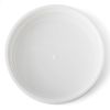 (2 pack) Pack of 8 BPA-Free Plastic Regular Mouth Canning Jar Lids, White