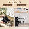 VEWIOR Air Fryer, 5.3Qt Airfryer with Viewing Window, 7 Custom Presets Large Air Fryer Oven with Smart Digital Touchscreen,Non-stick and Dishwasher-Sa