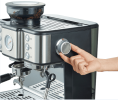 Coffee grinding 15Bar French latte Italian espresso extraction, 1 cup / 2 cup mechanical + digital, 2300W, steam, powder hammer 58mm, 30 level grindin