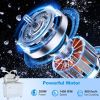 300W Commercial Ice Crusher with Dual Blades and Safety Switch