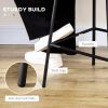 HOMCOM Rattan Wicker Counter Stools Set of 2 Steel Frame Footrest Stylish Durable