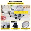 VEVOR Commercial Meat Slicer, 320W Electric Deli Food Slicer, 12 inch Carbon Steel Blade Electric Food Slicer, 350-400RPM Meat Slicer, 0-0.6 inch Adju