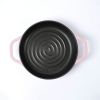 HAWOK Cast Iron Bread Cloche, Dia. 7.8inch/20cm, Sourdough Baking Pan Enameled Pink