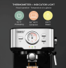 coffee powder + milk foam 2 in 1 semi-automatic coffee machine 20Bar extraction mocha Nestle espresso 1 cup / 2 cup, electronic button powder hammer 5