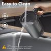 BIZEWO Milk Frother Electric, Coffee Frother, Warm and Cold Milk Foamer, 4 IN 1 Automatic Milk Warmer Stainless Steel with Touch Screen, Frother for C