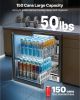 24 Inches Drawer Refrigerator Stainless Steel Dual Drawer Fridge for Home