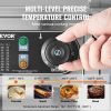 VEVOR Commercial Electric Griddle, 1700W Countertop Flat Top Grill, 122°F-572 °F Adjustable Temp, 17.72 x 11.81 x 0.39in Stainless Steel Griddle Grill