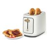 2 Slice Toaster with Touch-Activated Display, White Icing by Drew Barrymore