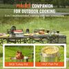 VEVOR Turkey Deep Fryer, 30-qt Turkey & 10-qt Fish Steamer Cooker Set, Outdoor Aluminum Seafood Frying Pot, 54,000 BTU Burner Propane Gas Boiler, Incl