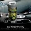 Ninja Blast 16 oz Personal Portable Blender with Leak Proof Lid and Easy Sip Spout, Black, Model BC100BK