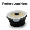 GLIDER S10 Black Bento Premium Lunch Box & Food Storage Container