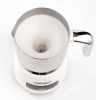 550W Electric milk foam device LED touch control 0.4L cold foaming 360°, rotating base detachable hot and cold foam device and steamer SUS304 can adju