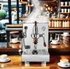 PSM05B Semi-automatic special coffee machine E61 brewing head 9bar rotating pump powder hammer 58mm boiler 80-135°C water pump 15Bar external transfor