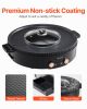 Hot Pot with Grill 1800W 2-in-1 Electric Smokeless Grill Hot Pot for 2-8 People