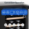 24in Wine Refrigerator Cooler-51 Bottle Capacity