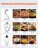 Stand Mixer 4.4 QT+5.3 QT Electric Dough Mixer 450W 10 + P Speeds Food Mixer