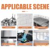 Jue-Fish Multi-Purpose Kitchen Cleaner, Kitchen Stove Range Hood Stainless Steel Cooker Grease Cleaner