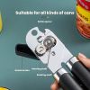 "Heavy-Duty Smooth-Edge Can Opener – Ergonomic Bottle Opener Combo"