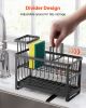 Kitchen Sink Caddy Organizer Sponge Holder for Kitchen Essentials Storage